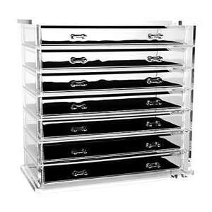  Acrylic Deluxe 7 Drawer Jewelry Chest (Clear) (11 7/8H x 