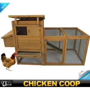  Frugah New Deluxe Wooden Chicken Coop Hen House Little Pet 