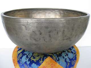 Tibetan Singing Bowl ~ 11 E Solar Plexus Chakra, large  