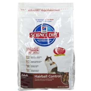 Hills Science Diet Hairball Feline Adult   3.5 lbs (Quantity of 2)