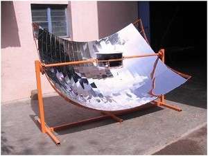 Solar Cooker 3 Meter parabolic concentrator (5 units MOQ) shipped LCL 