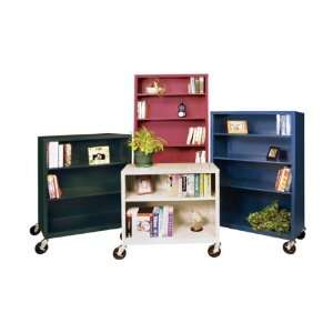   36 W x 36 H Steel Mobile Bookcase by Sandusky Lee: Furniture & Decor