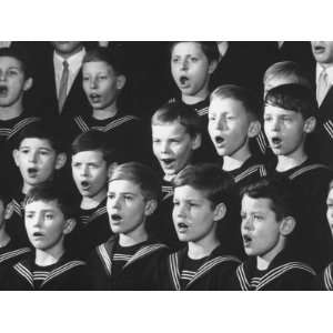  Choir of Boys Singing at the St. Thomas Cathedral 