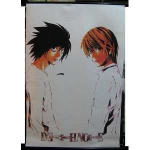  Death Note: Light and L (white) 60x90cm Wallscroll: Toys 