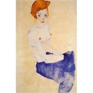  Hand Made Oil Reproduction   Egon Schiele   24 x 36 inches 