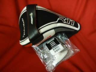 NEW 2011 TaylorMade R11 White Driver Sock Headcover + Adjustable 