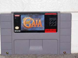 ILLUSION OF GAIA   Super Nintendo game SNES 045496830311  
