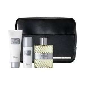  Eau Sauvage by Christian Dior, 3 piece gift set for men 
