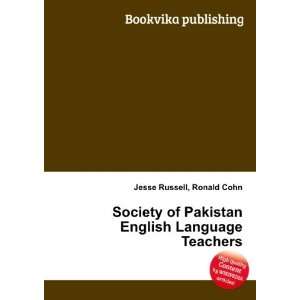  Society of Pakistan English Language Teachers Ronald Cohn 
