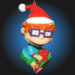 Nickelodeon Rugrats Chuckie with Present Holiday Ornament 