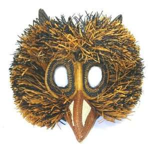  Embera Indian Woven Owl Mask