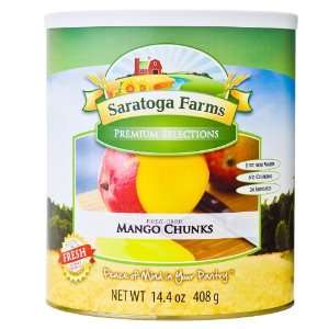 Saratoga Farms Mango Chunks Grocery & Gourmet Food