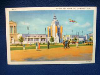 Chicago Worlds Fair 1933 Host House postcard  