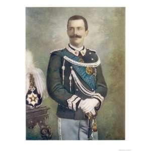  Vittorio Emanuele III King of Italy in 1901 Stretched 