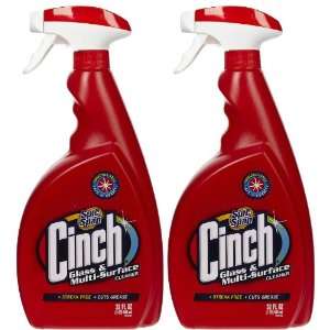  Cinch Cinch Glass, Kitchen and Bath Cleaner, 32 oz 2 pack 
