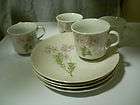   Snack Plates and 4 Cups   Lima the Toscany Collection Vintage China