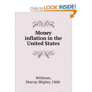   inflation in the United States Murray Shipley, 1868  Wildman Books