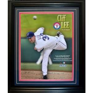 Steiner Sports MLB Texas Rangers Cliff Lee Texas Rangers In The Game 