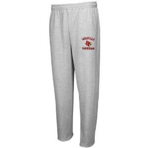   Louisville Cardinals Ash Collegiate Logo Sweatpants: Sports & Outdoors
