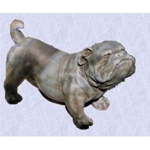  bulldog statue home garden english style british dog n 