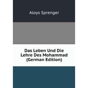   Unbenutzten Quellen (German Edition) Aloys Sprenger Books