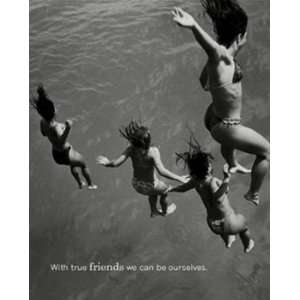  Friendship Is Cliff Jumping Motivational Photography 