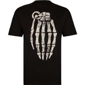  GRENADE Skeleton Hand Mens T Shirt