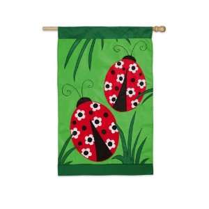  House Size Flag,Ladybug Quo Patio, Lawn & Garden