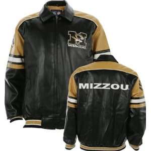  Missouri Tigers Faux Leather Jacket: Sports & Outdoors