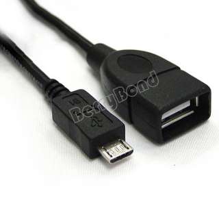 Samsung Galaxy SII i9100/i9220Micro USB to USB Host OTG Cable for For 