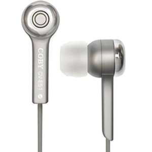  Coby Silver jammerz Isolation Stereo Earphones: Musical 