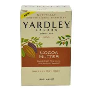  Cocoa Butter Bar Soap Unisex 4.25 oz.: Beauty