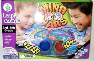 Leap Frog Leap Pad Interactive Game Mind Wars 3 5 Grade