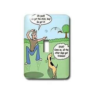  Rich Diesslins Funny Dogs Cartoons   Dog Not Playing Fetch 