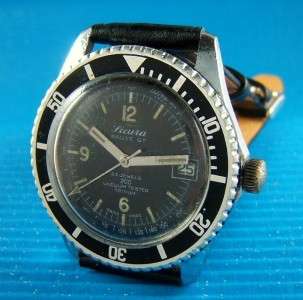 VINTAGE SICURA BY BREITLING RALLYE GT DIVER STYLE WATCH WINDING 23J 