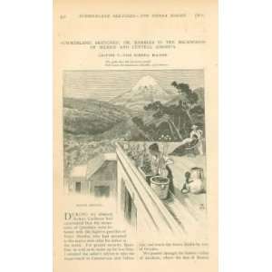  1879 Mexico Sierra Madre Mount Orizaba Rio Blanco 