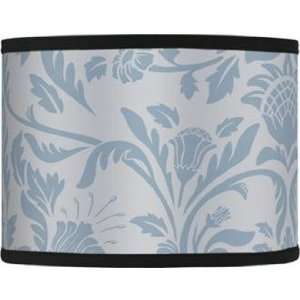  Silvery Blue Floret Giclee Shade 13.5x13.5x10 (Spider 