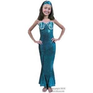    Kids Little Mermaid Hallowen Costume (SM 6 8) Toys & Games