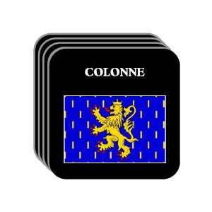  Franche Comte   COLONNE Set of 4 Mini Mousepad Coasters 