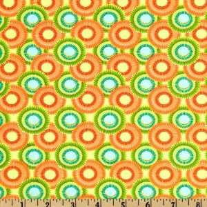  44 Wide Color Splash Fruit Harvest Kiwi Fabric By The 