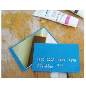 Blue Credit Card Mirror