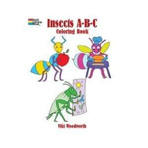  INSECTS COLORING BOOK Arts, Crafts & Sewing