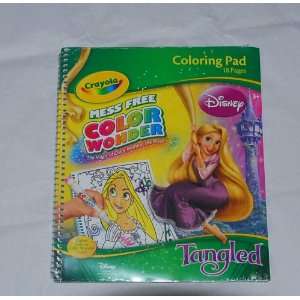  Disney Tangled Crayola Coloring Pad: Toys & Games