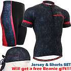 FIXGEAR Cycling jersey & bicycle padded shor