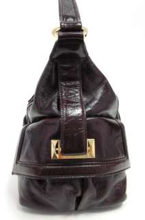 you are bidding on a new with tags treesje marseilles plum patent 