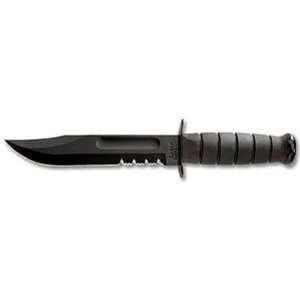  Ka Bar Fighting/Utility Blk/Serr CP Hunting Knife 4 1214CP 