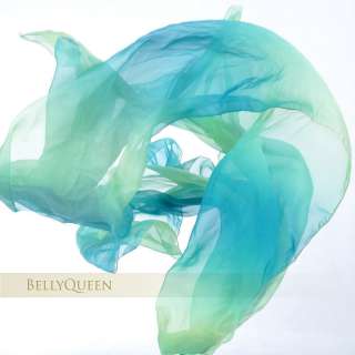 New Imitation Silk Belly Dance Shawl Veil 13Colours  