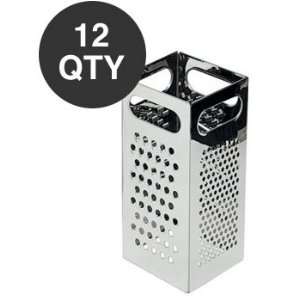 DOZEN STAINLESS STEEL COMMERCIAL CHEESE GRATER   WHOLESALE QTY:  