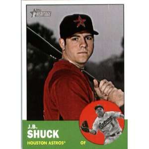  2012 Topps Heritage 77 J.B. Shuck   Houston Astros 