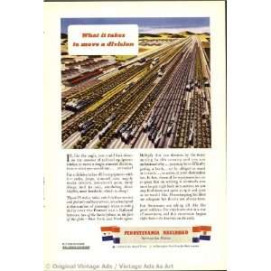  1943 Pennsylvania Railroad What it takes to move a 